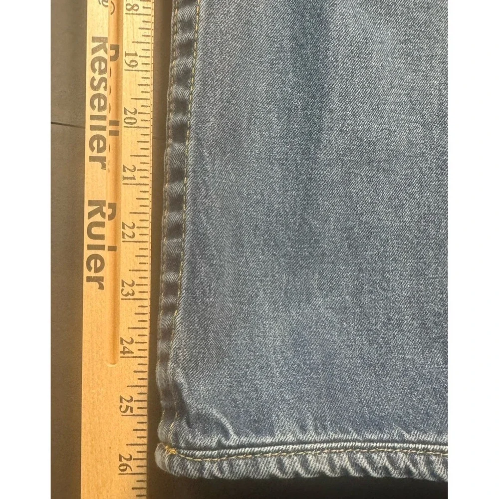True‎ Religion Mens Jeans 32x26 Straight Leg Blue Denim World Tour Flap Joey Y2K